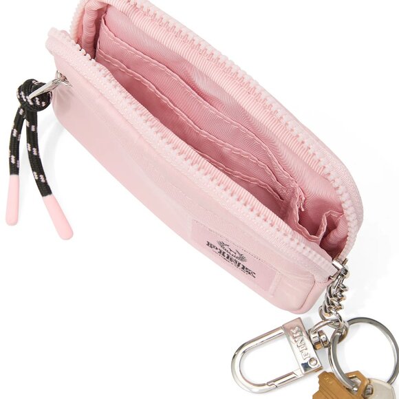 Victoria's Secret PINK Zip Card Holder Keychain Dollhouse Pink - Picture 2 of 6